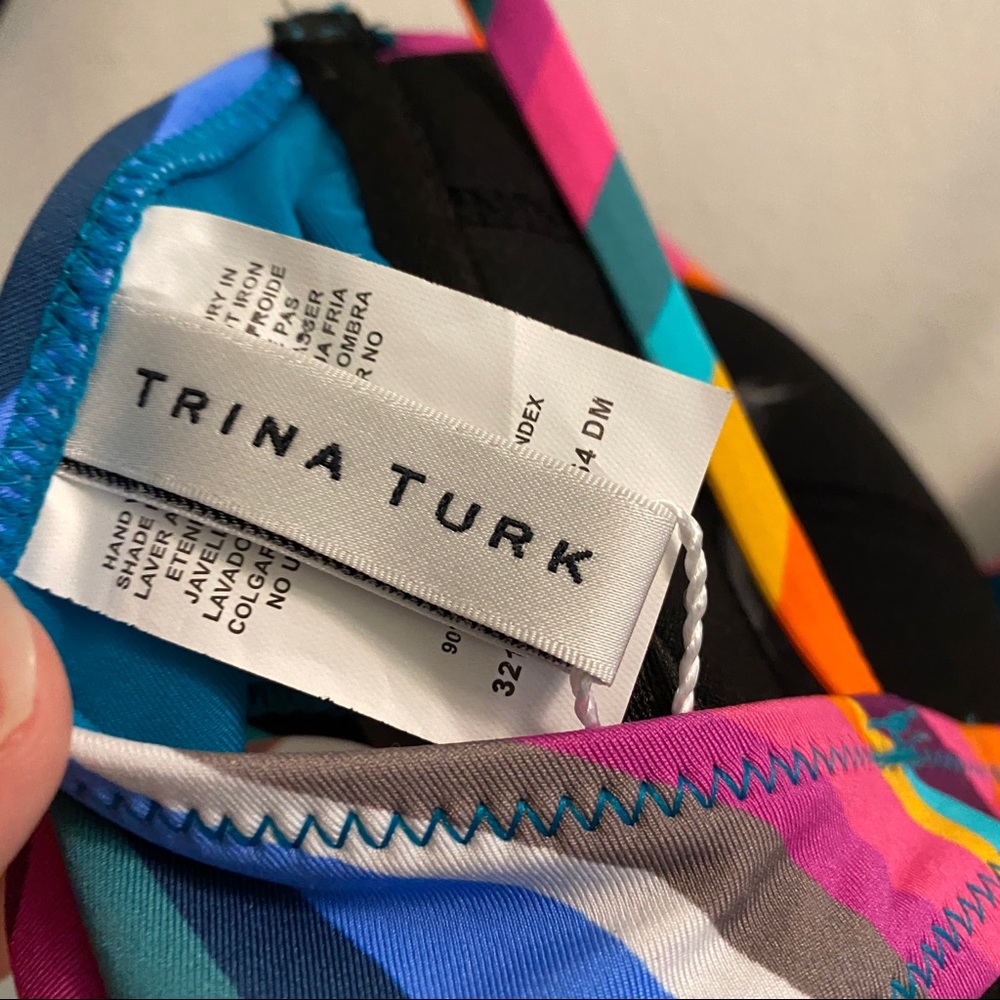 Trina Turk Louvre Swim Bikini Top - Picture 4 of 12